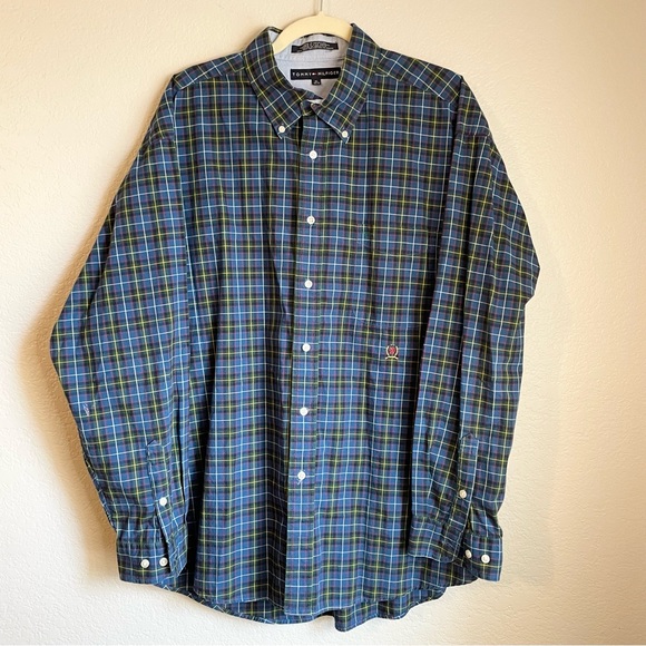Tommy Hilfiger Long Sleeve Button Down Shirt - Picture 1 of 10